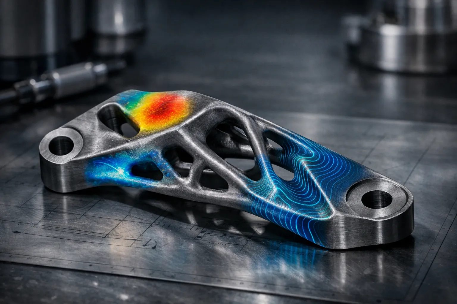 Simulación y optimización algorítmica en fabricación aditiva metálica